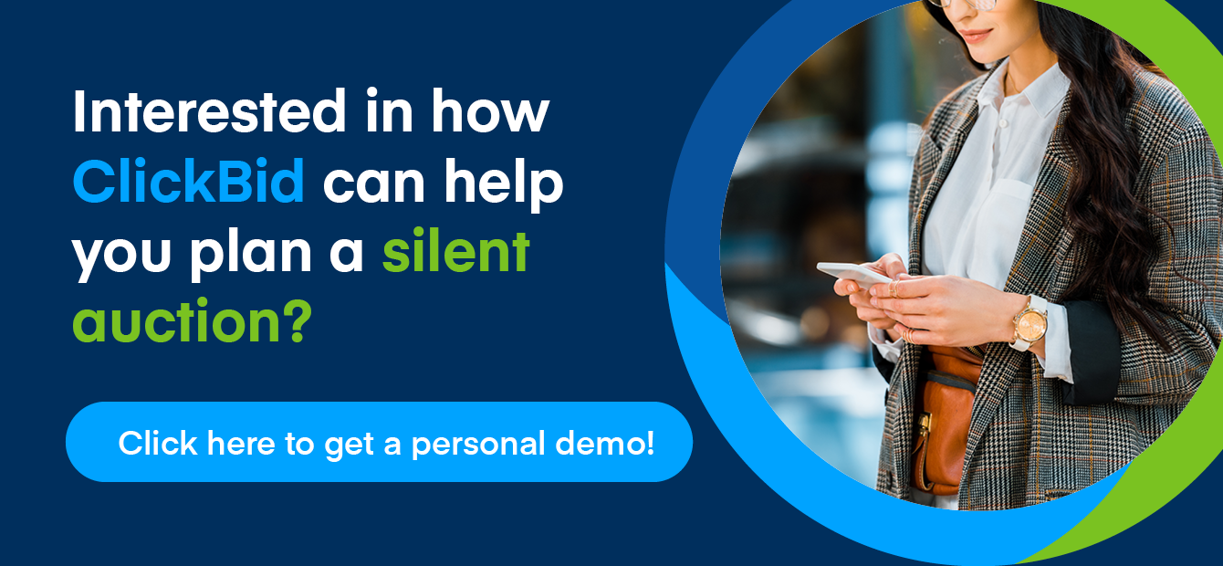 Click this graphic to learn how ClickBid’s silent auction software can help your nonprofit succeed.
