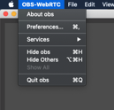 OBS Preferences
