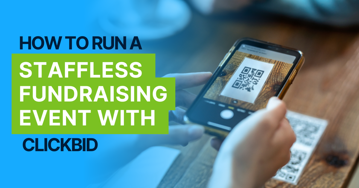 How to Run a Staffless Fundraising Event with ClickBid