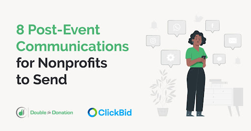 8 Post-Event Communications for Nonprofits to Send