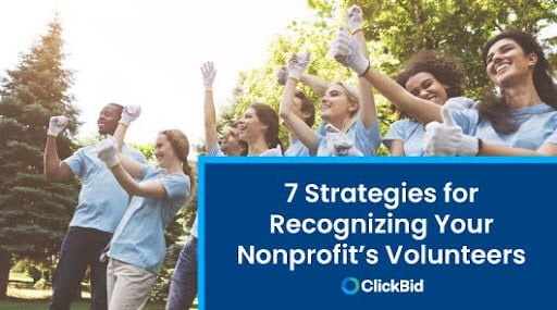 7 Strategies for Recognizing Your Nonprofit’s Volunteers