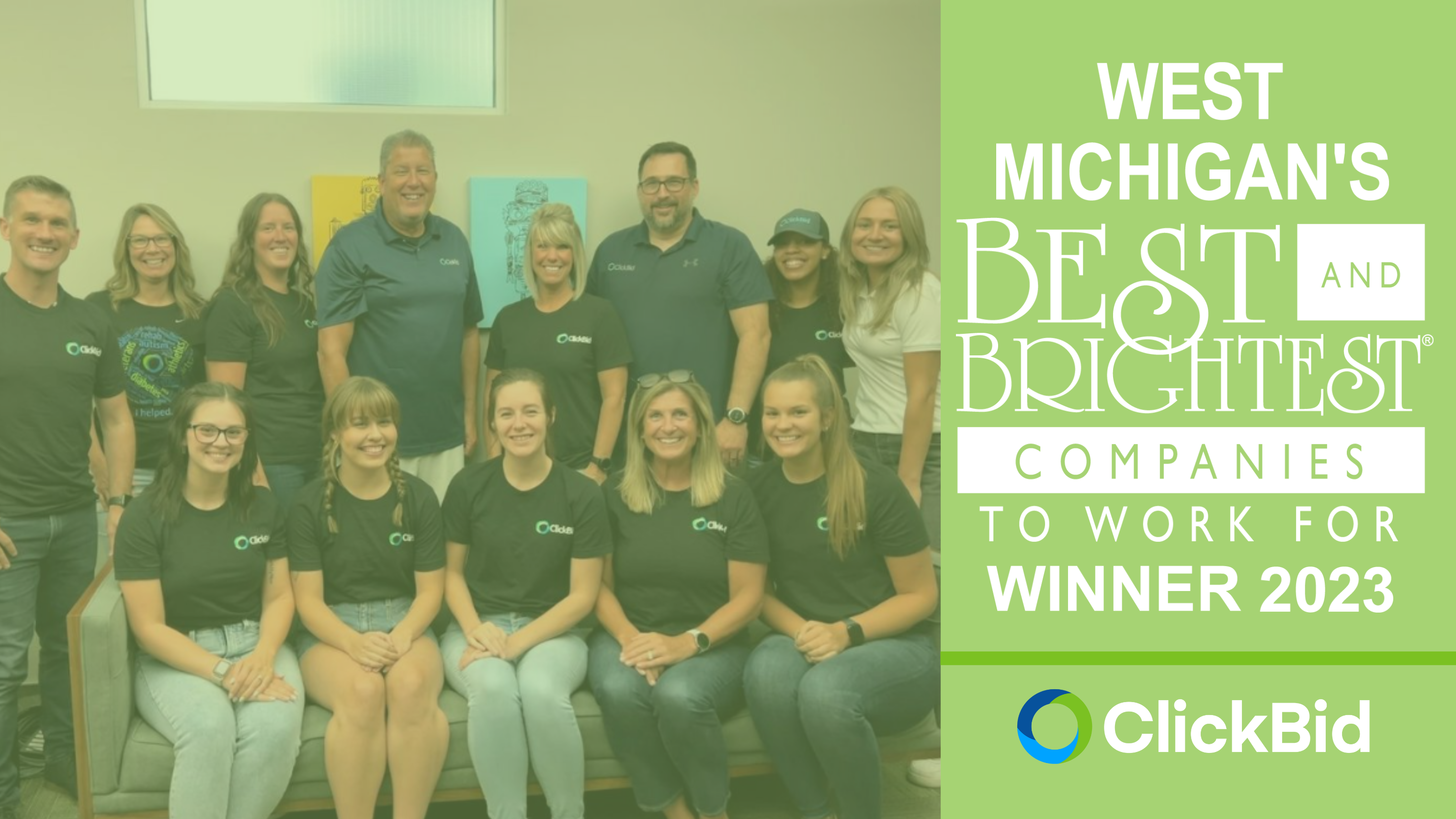 ClickBid Named One of West Michigan’s Best and Brightest Companies To Work For