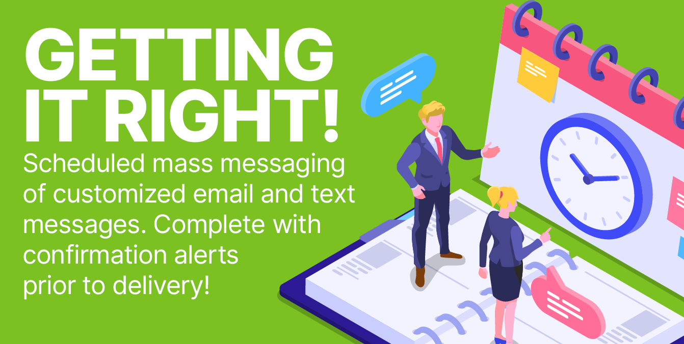 Scheduled Mass Messaging. A Game-Changer for Fundraising Events.